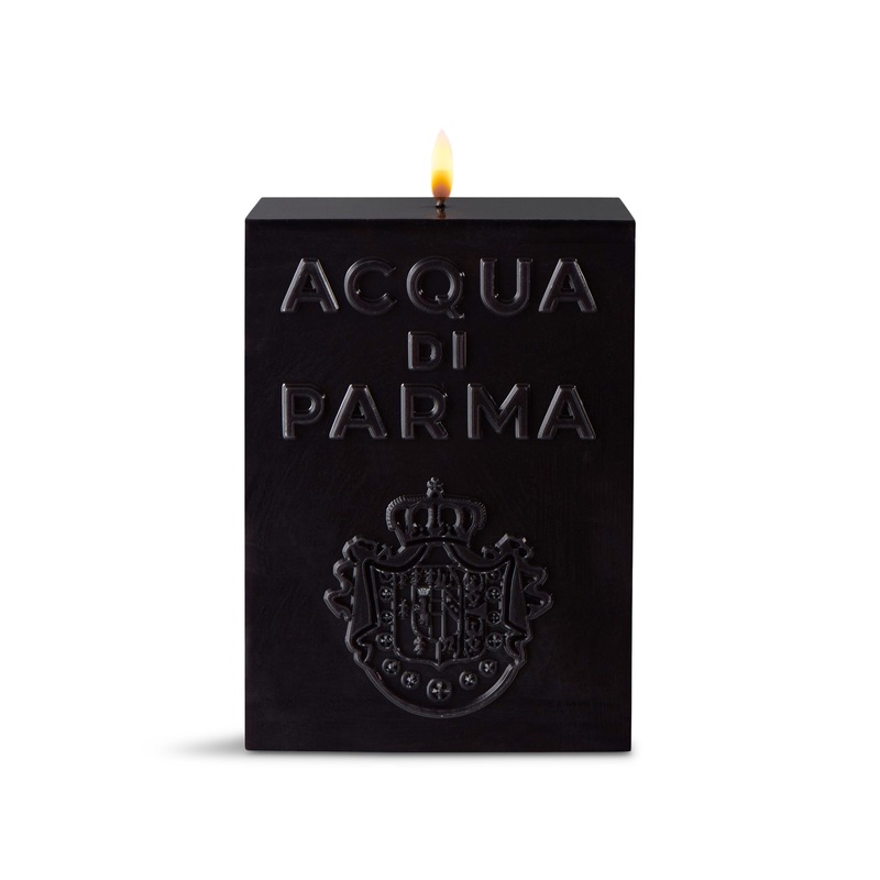 Amber Black Cube Candle 1kg