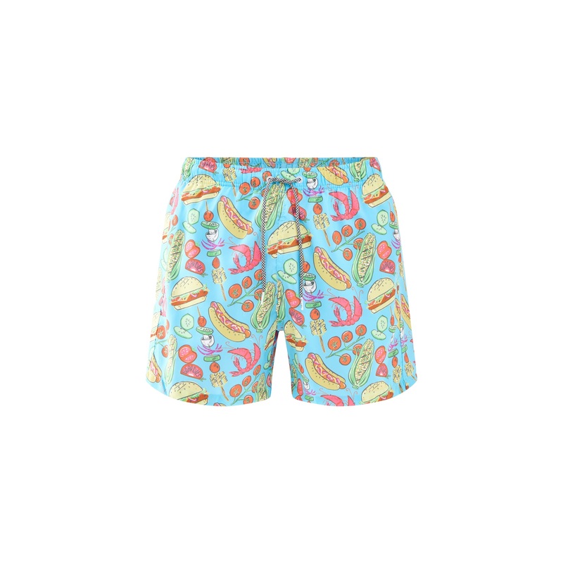 Boardies Grill Master Mid Length Swim Shorts