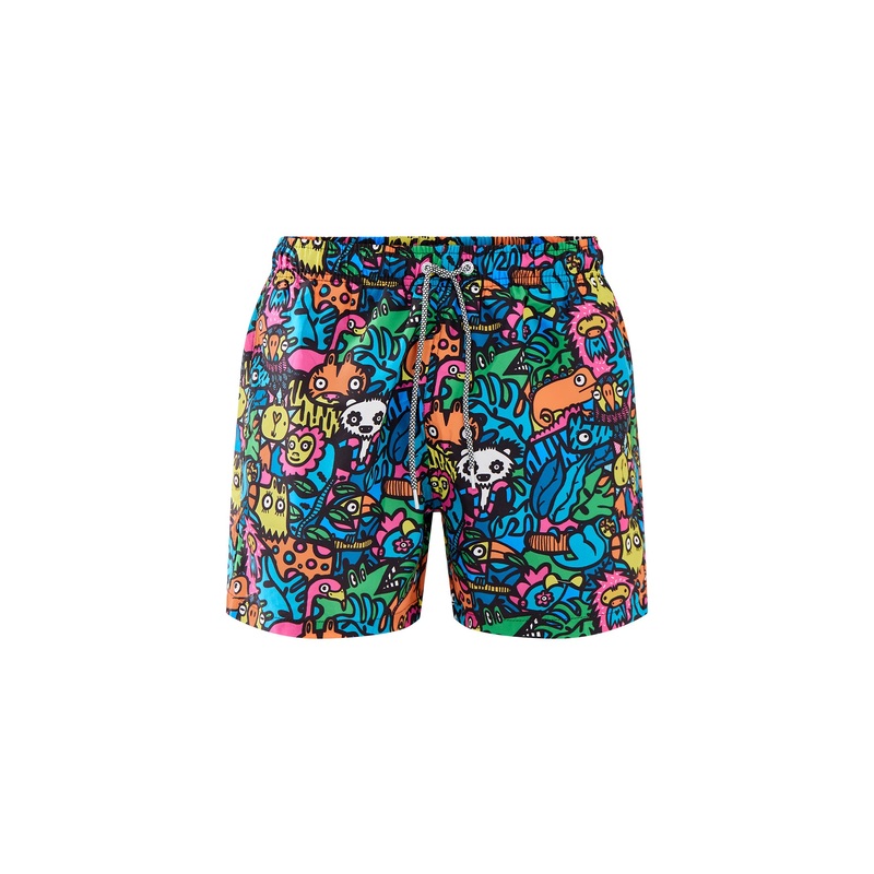 Boardies Munday Jungle Mid Length Swim Shorts
