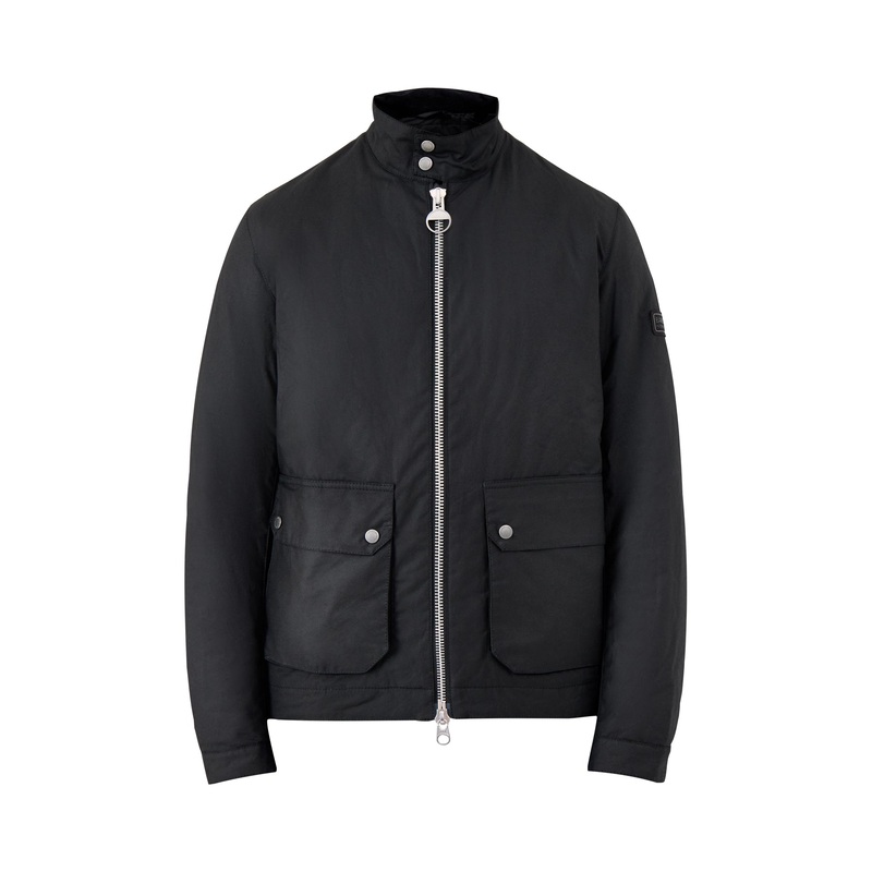 Mens Lutlaw Harrington Wax Jacket