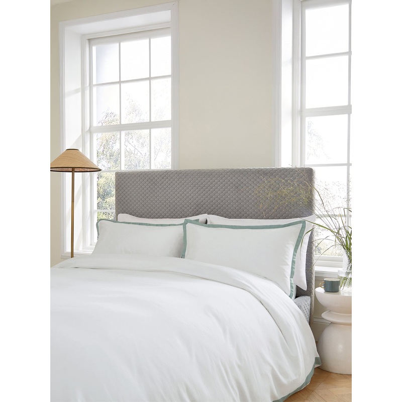 Olenna King Celadon Cover Set Cotton Sateen