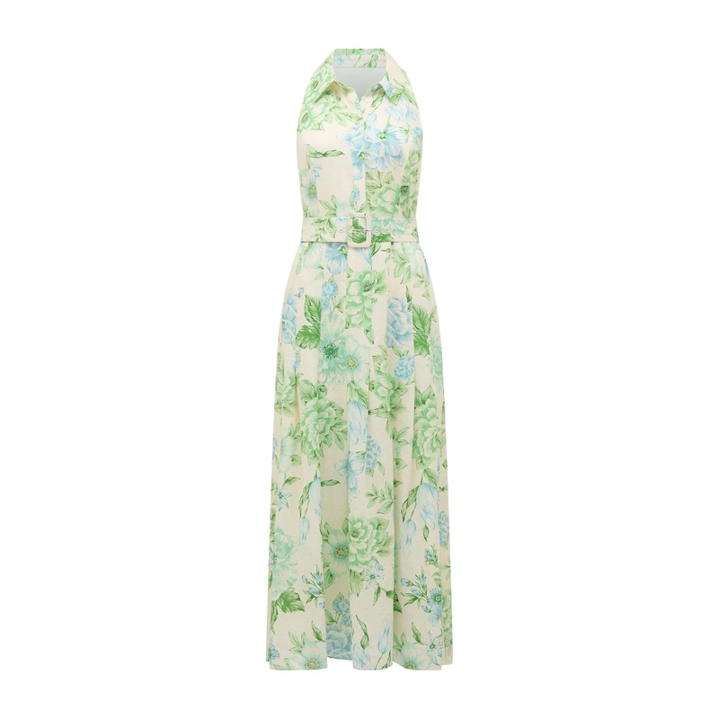 Lindsey Linen Tennis Dress
