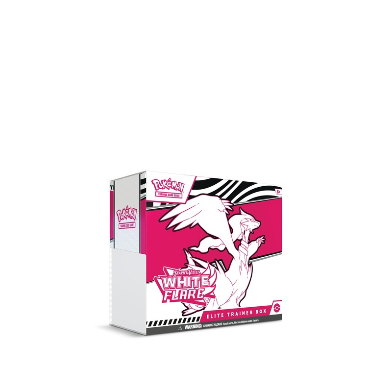 Pokemon TCG: Scarlet & Violet 10.5 - White Flare - Elite Trainer Box Reshiram