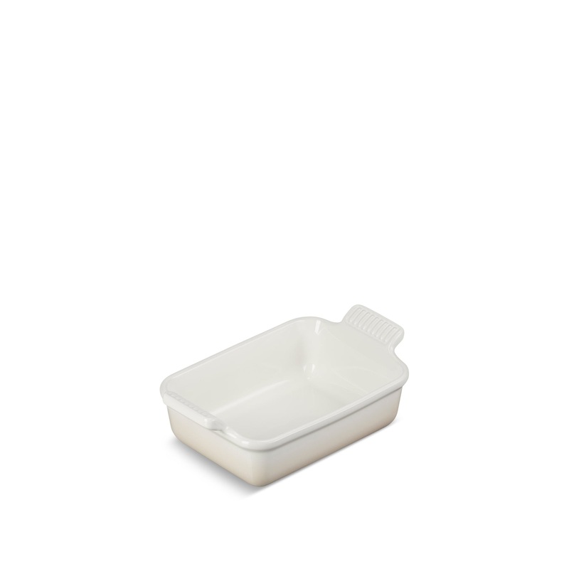 Stoneware Heritage Rectangular Dish Meringue 19cm