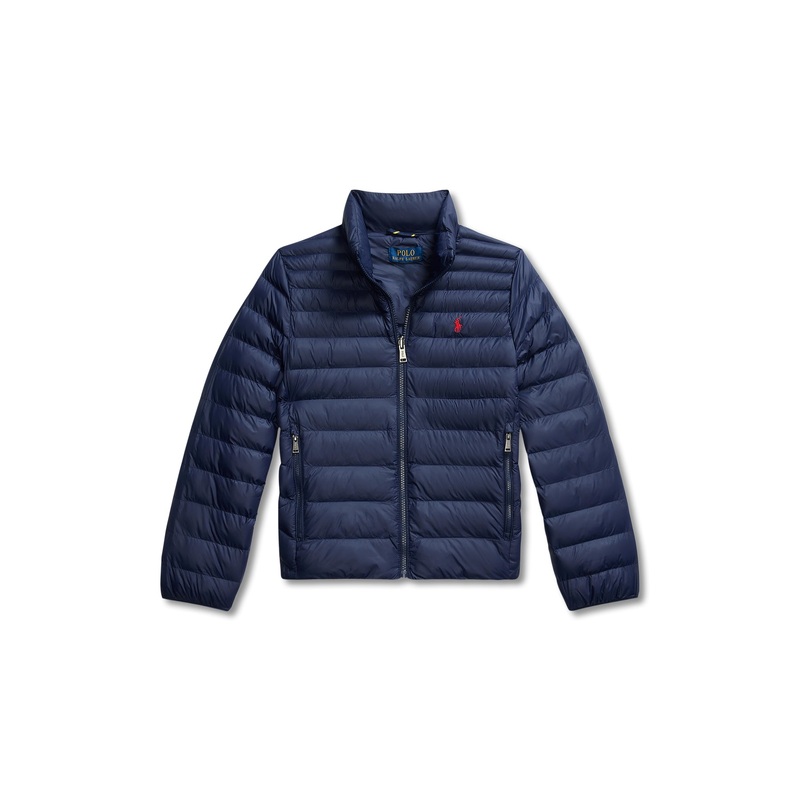 Zipped Padded Jacket Navy