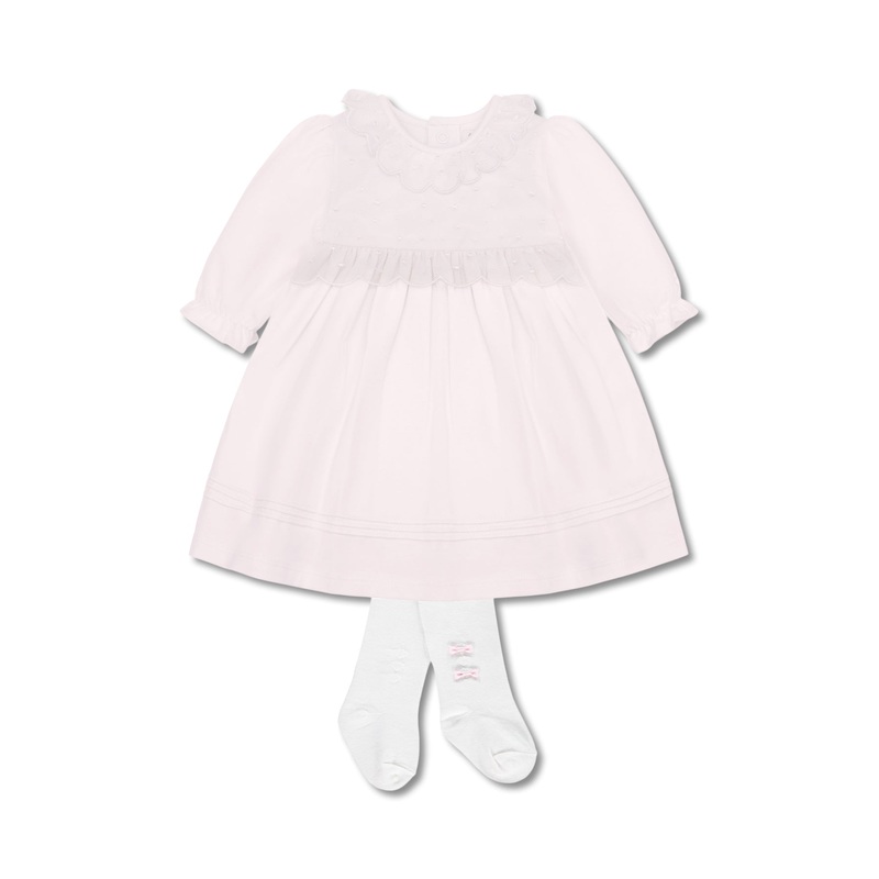 Kara Jersey Dress with Bow Tights