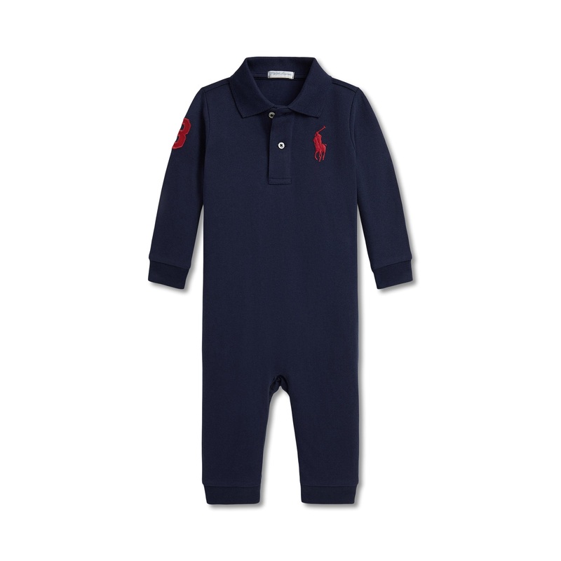 Long Sleeve Polo Coverall