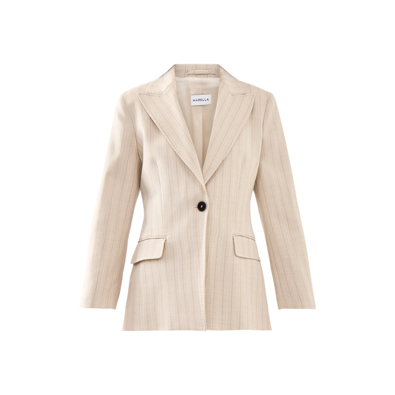 Marella Facile Pinstriped Blazer