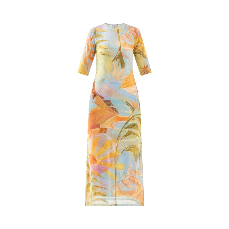 Sky Sydney Mesh Midi Dress