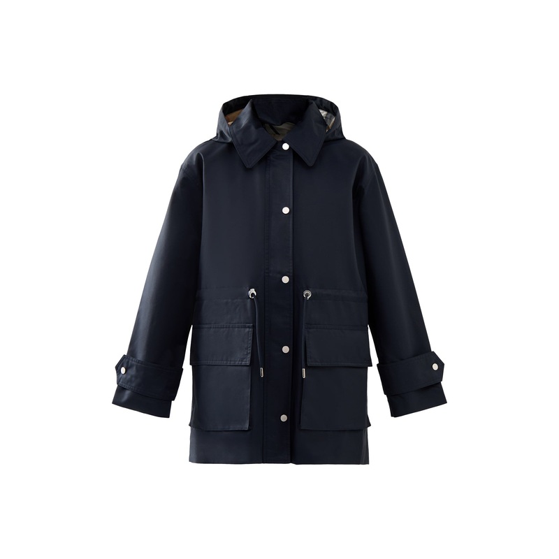 Womens Barbour Fallyn Showerproof Jacket Navy