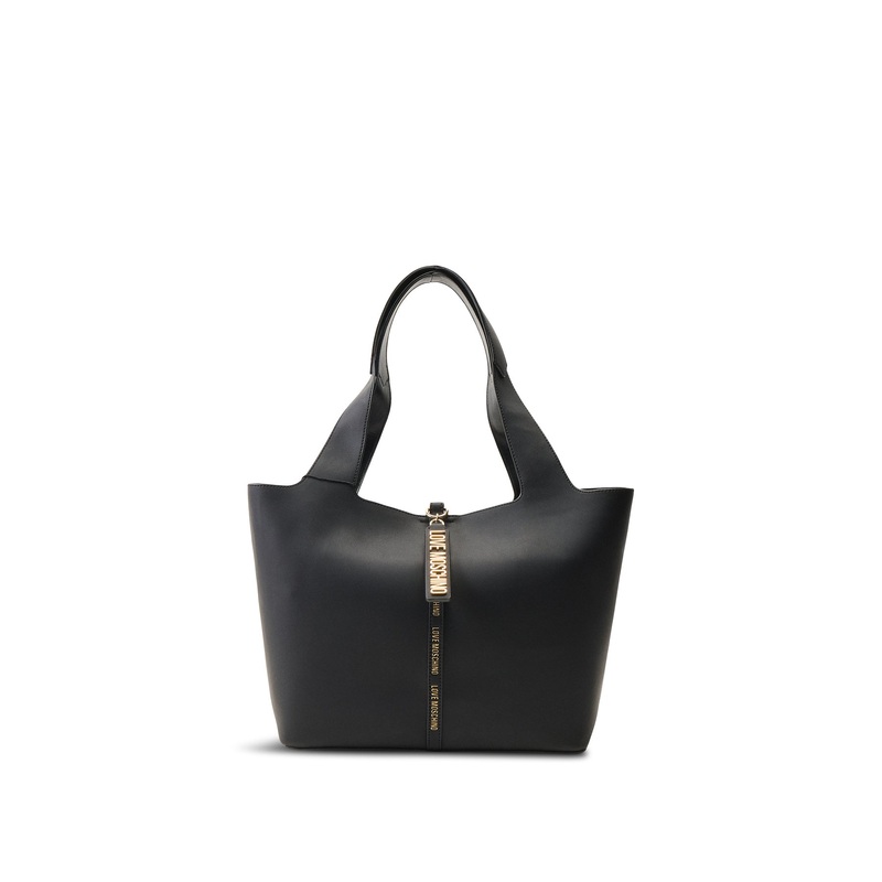 Zipped Up Shoulder Tote