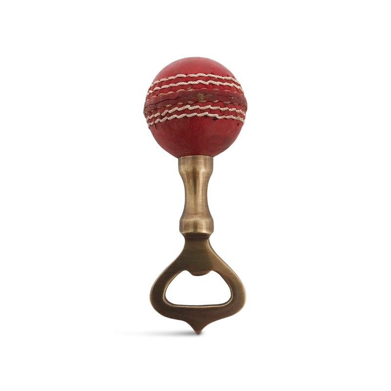 Cricket Ball Bottle Opener