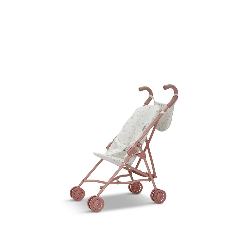 Pink Metal Doll Stroller