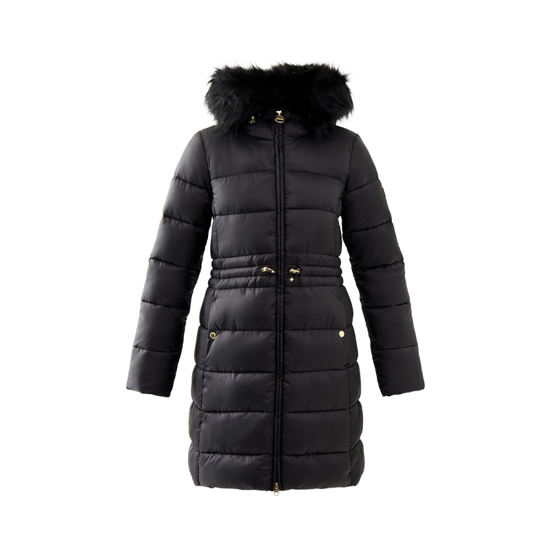 Womens Barbour International Anastasia Puffer Jacket Black