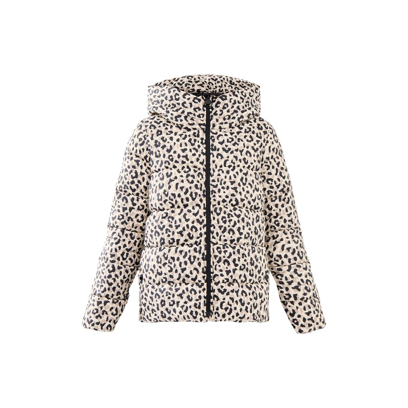 Womens Printed Olivios Puffer Jacket