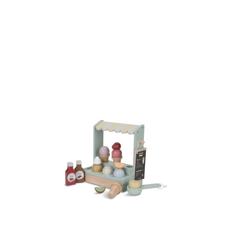 Wooden Ice Cream Shop Toy Set