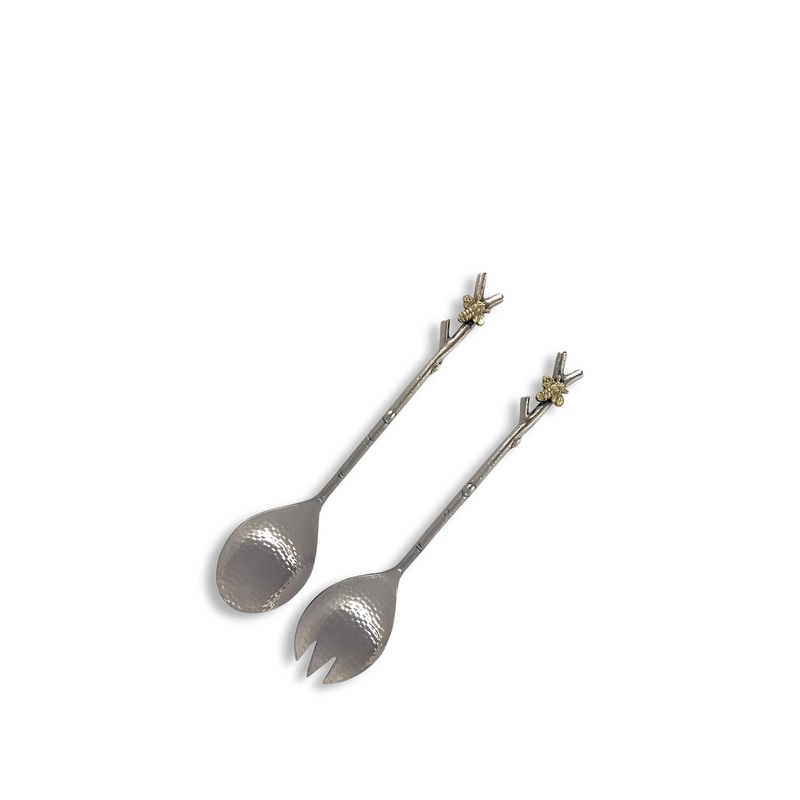 Woodland Bee Salad Servers