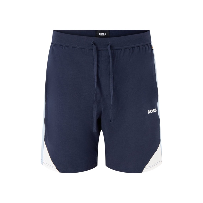 Cotton Navy Loungewear Shorts