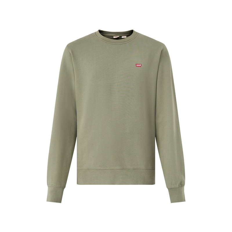 Cotton Olive Housemark Logo Crewneck