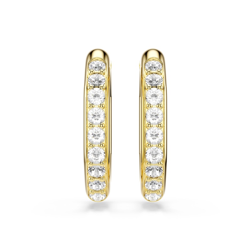 Dexter Crystal Hoop Earrings