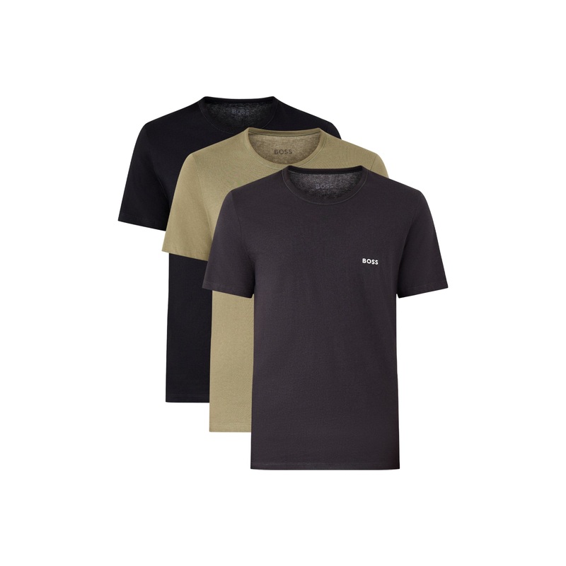 Multi Cotton 3 Pack Bodywear T-Shirts