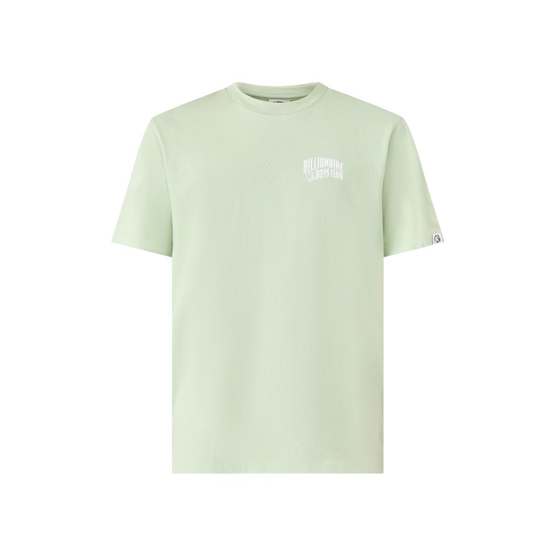 Pistachio Cotton Small Arch Logo T-Shirt