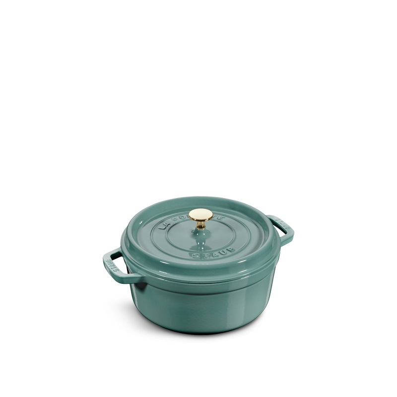 Round Cast Iron Cocotte Eucalyptus 20cm
