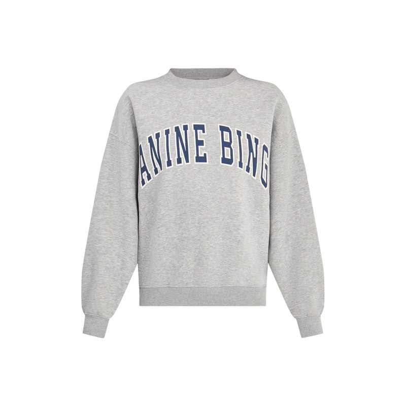 Spencer Sweatshirt Anine Bing  Medium Heather Grey