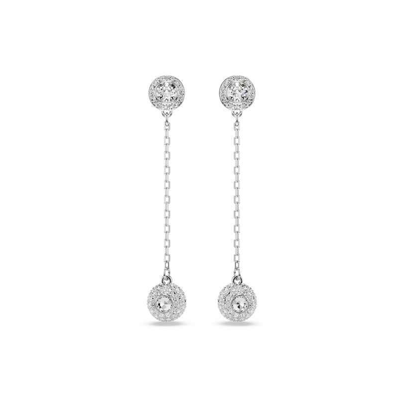 Una Crystal Drop Earrings