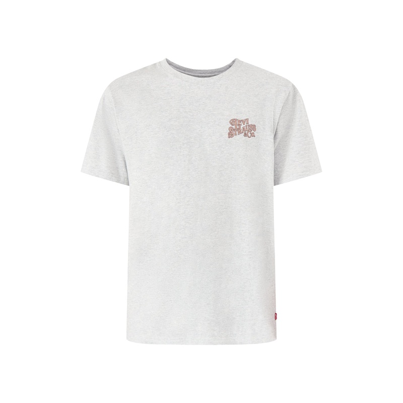 White Cotton Relaxed Fit Graphic T-Shirt