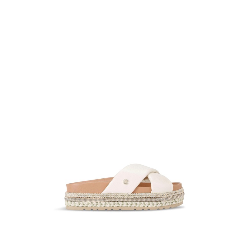 Fascino Flatform Sandals Bone