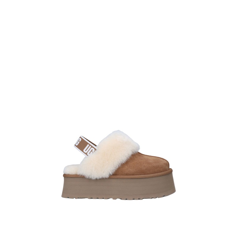 Funkette Slippers Brown