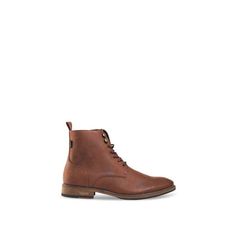 Vegan Rye 2 Ankle Boots Brown
