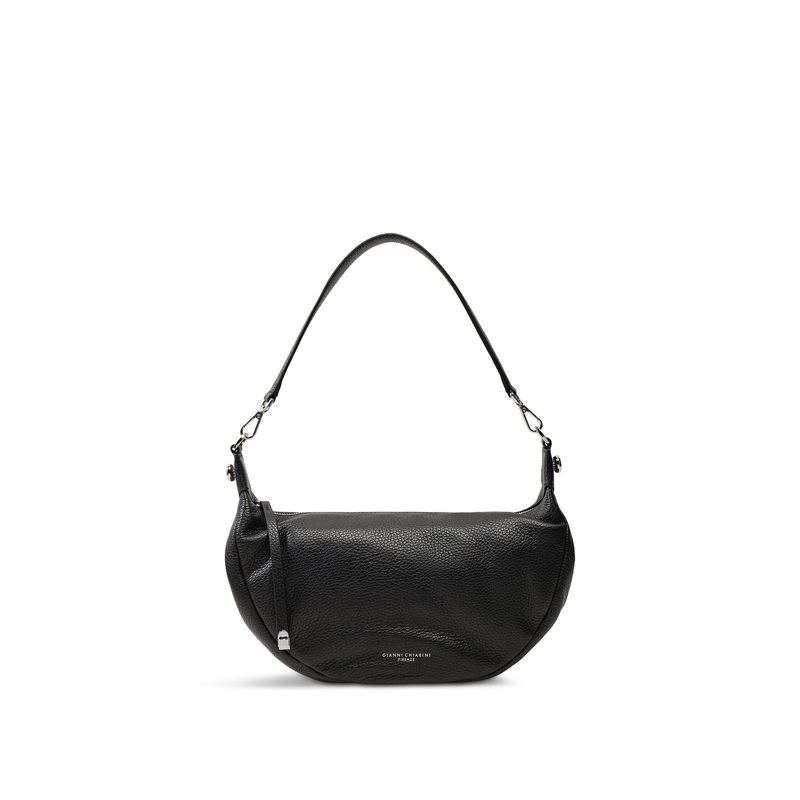Aisha Crescent Crossbody Nero