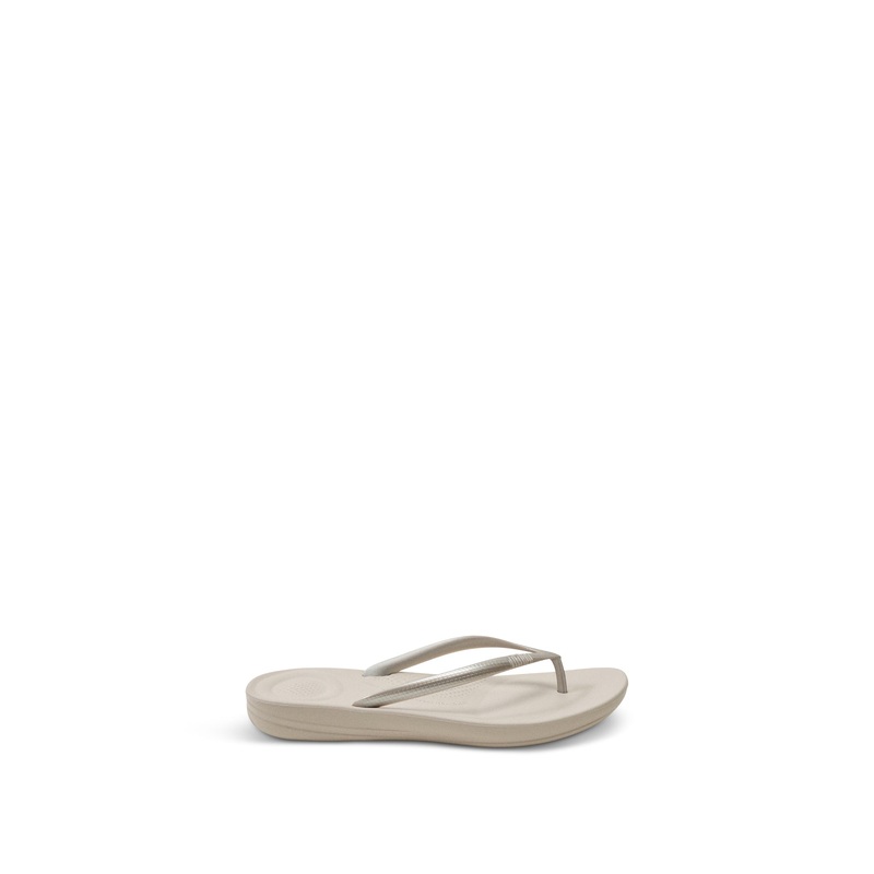 Iqushion Ergonomic Flip-Flops Silver