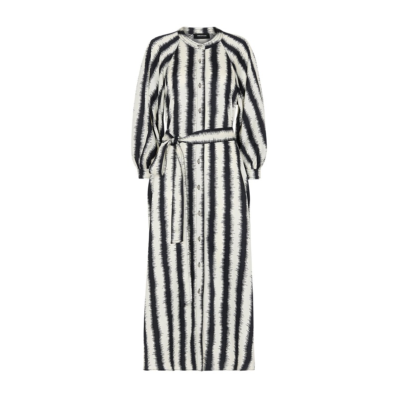 Ivory/Multi Hazy Stripe Mabel Dress