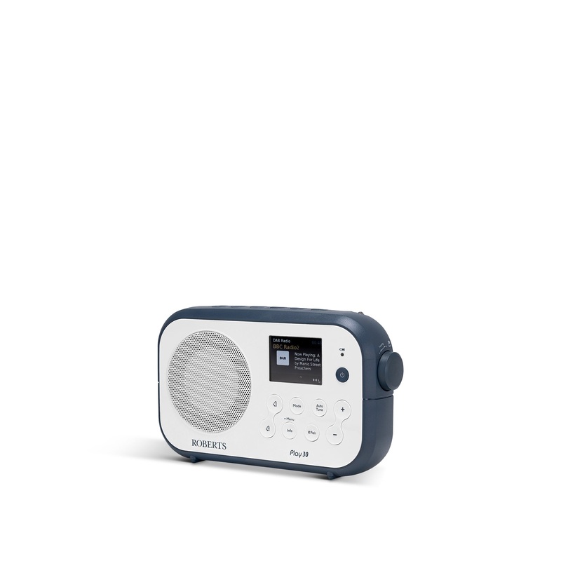 Play 30 Digital Radio with Bluetooth DAB/DAB+/FM RDS White