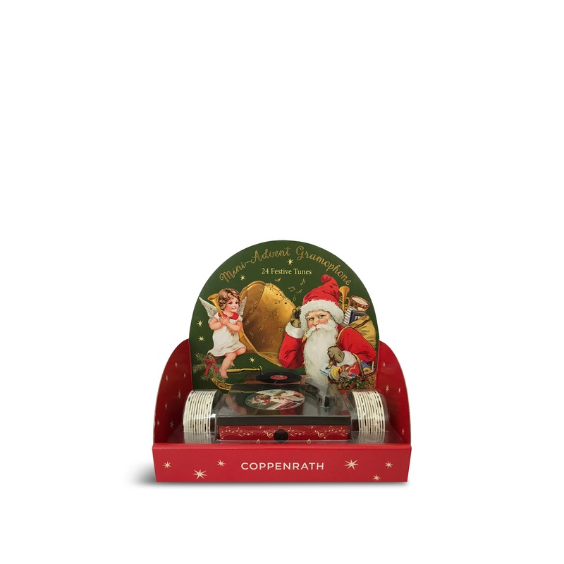 Vintage Gramophone Advent Vinyl Calendar