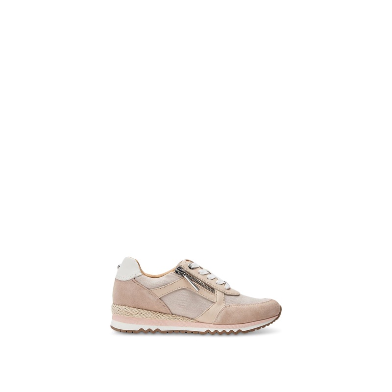 Beige Canna Zip Trainers