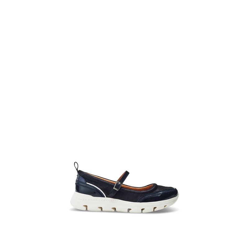 Enchant Leather Shoes Navy