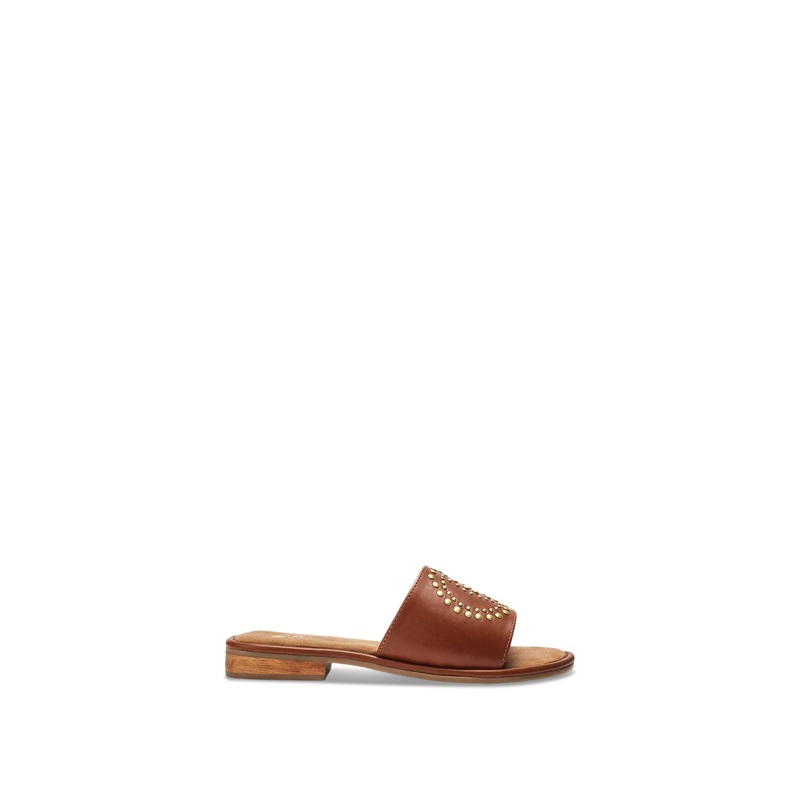 Ferula Leather Sandals Tan