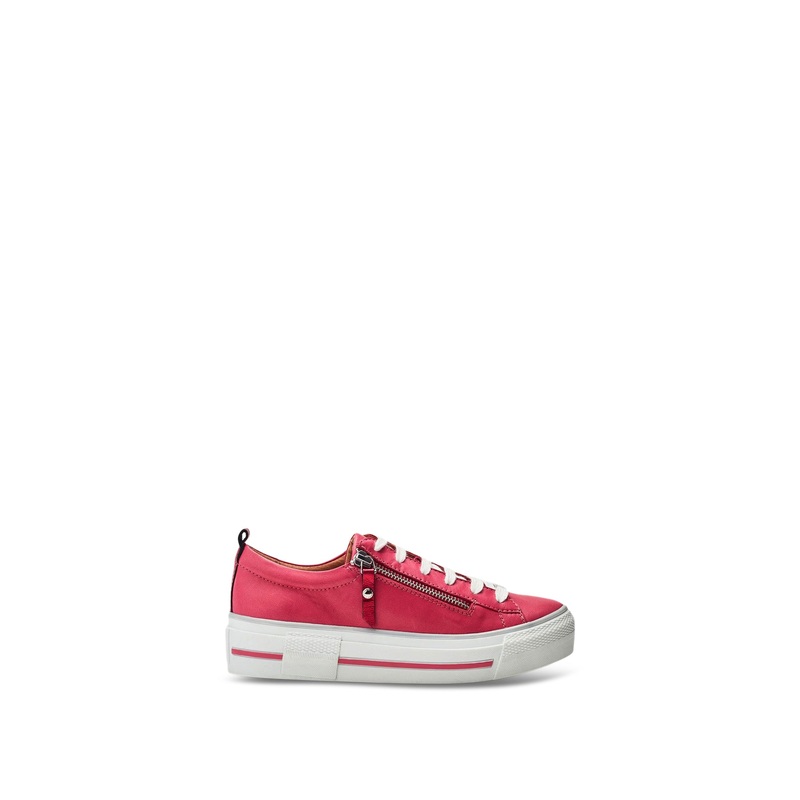 Filician Leather Trainers Pink