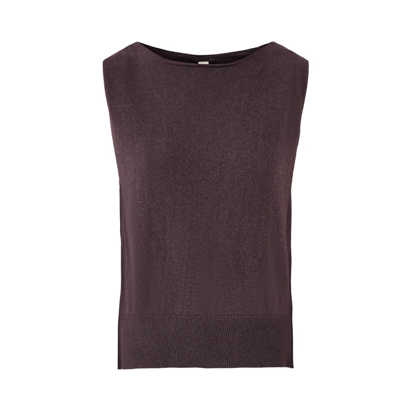 Pullunder 501 Sleeveless Brown