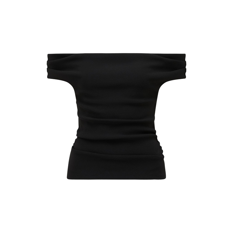 Somer Crepe Bardot Top