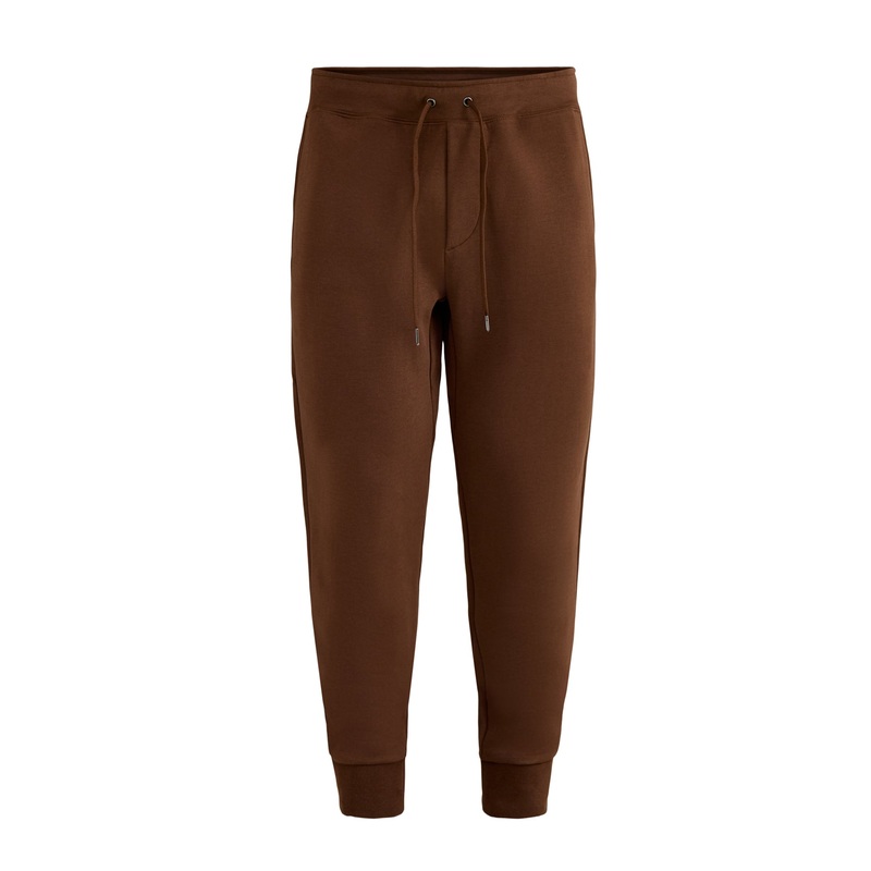 Double Knit Joggers Brown