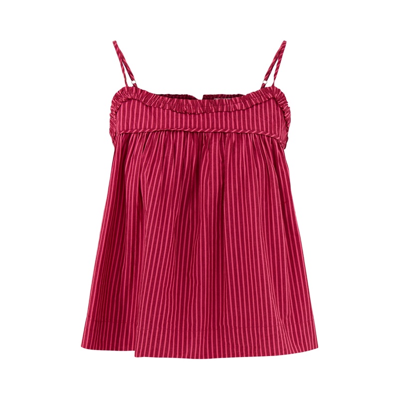 Flynn Cami Cotton Berry Business