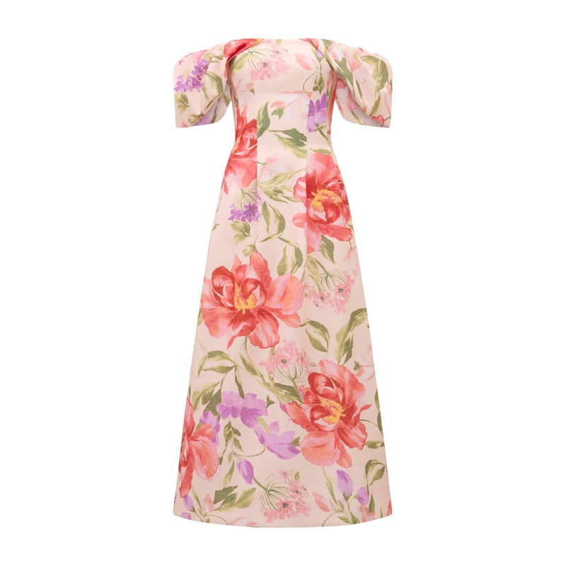 Janie Off Shoulder Midi Dress