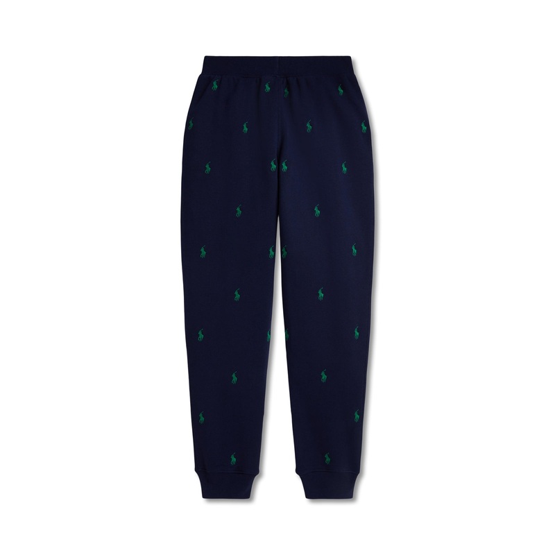 Knit Banded Navy Sweatpants
