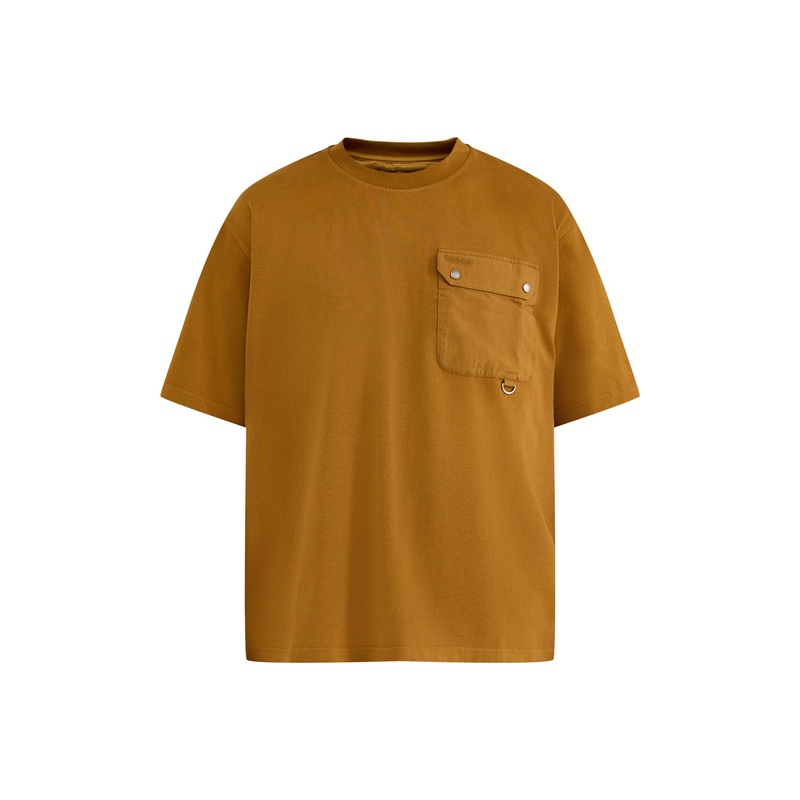 Leazes T-Shirt Short Sleeves Brown