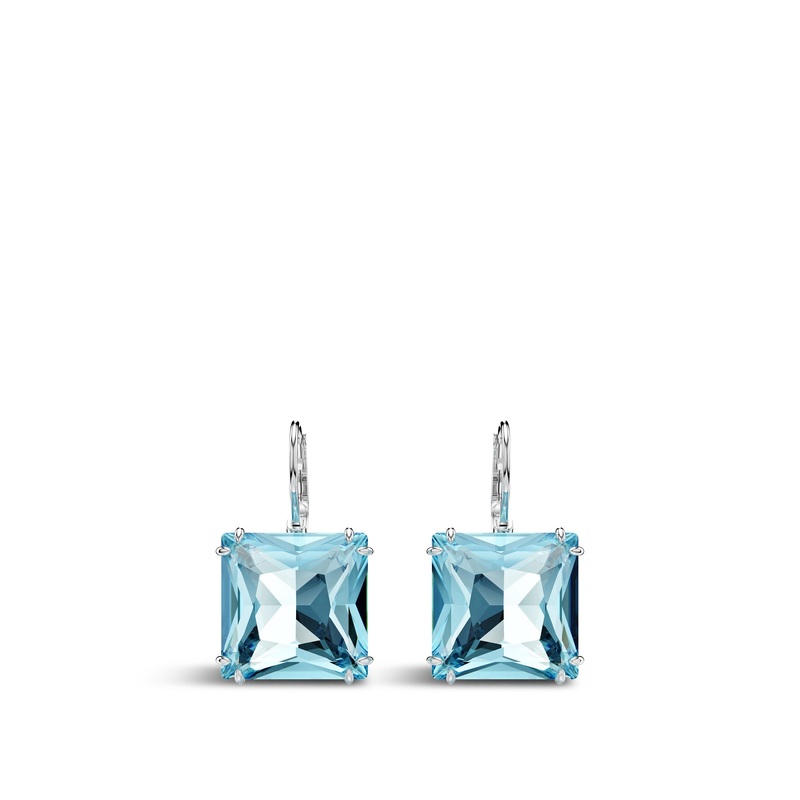 Millenia Square Earrings Blue